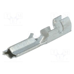 50 pcs : 1361.68 - Tip: socket for solder pin, crimped, for cable, tinned, brass