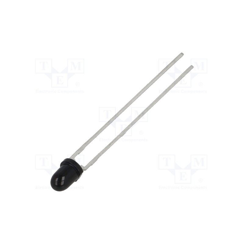 10 pcs : SFH 309 FA-4 - Phototransistor, 3mm, λp max: 900nm, 35V, 12°, λd: 730÷1120nm, 165mW