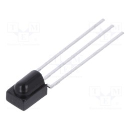 10 pcs : TSOP38538 - Integrated IR receiver, 38kHz, 2.5÷5.5V, 45°