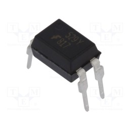 10 pcs : FOD817 - Optocoupler, THT, Ch: 1, OUT: transistor, Uinsul: 5kV, Uce: 70V, DIP4