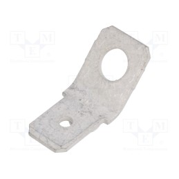 20 pcs : 140814-2 - Terminal: flat, 6.3mm, 0.8mm, male, M4, screw, brass, tinned