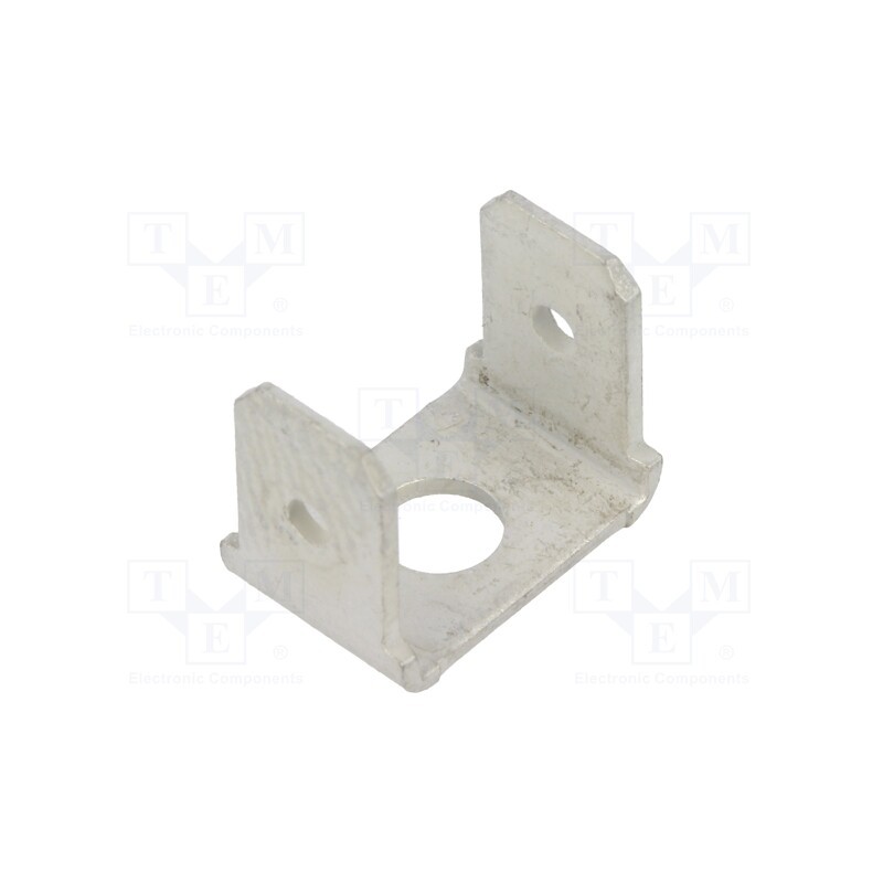 10 pcs : 141878-2 - Terminal: flat, 6.3mm, 0.8mm, male, M4, double, screw, tinned