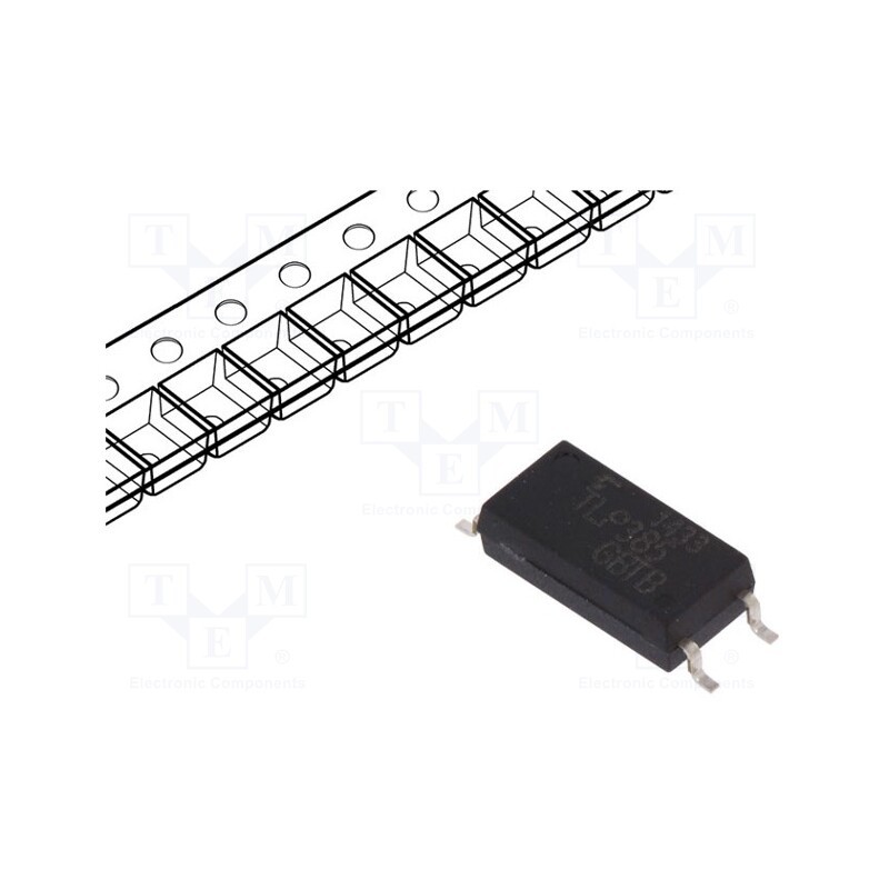 10 pcs : TLP385(GB.E(T - Optocoupler, SMD, Ch: 1, OUT: transistor, Uinsul: 5kV, Uce: 80V, SO6L