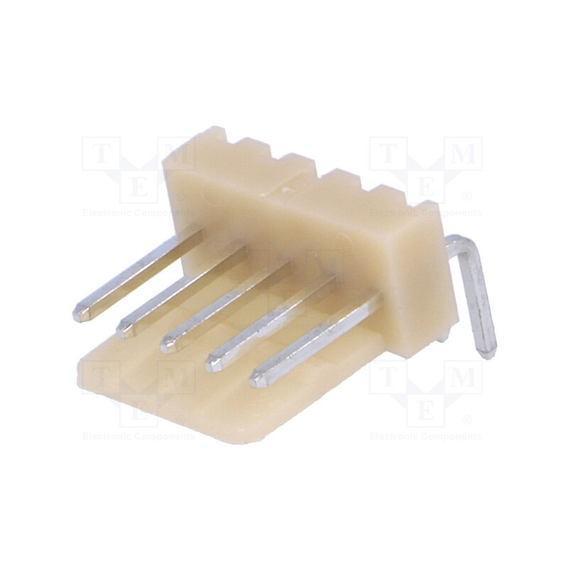 10 pcs : 14192 - Connector: wire-board, socket, male, PIN: 5, THT, angled 90°, 2.54mm