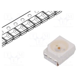 10 pcs : HSMG-A100-H01J1 - LED, SMD, 3528,PLCC2, green, 2.8÷8mcd, 3.5x2.8x1.9mm, 120°, 20mA