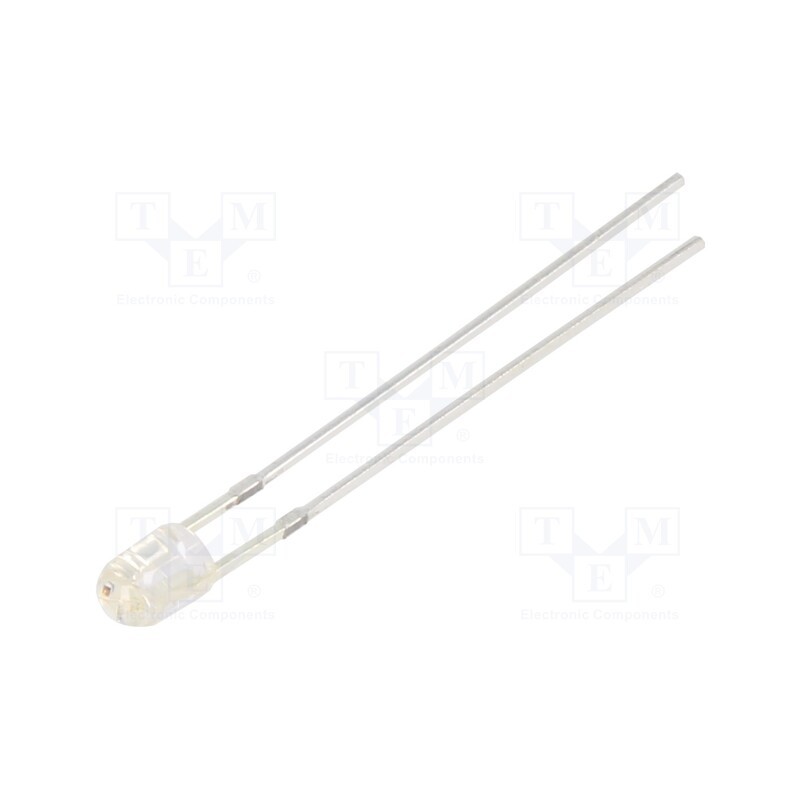 10 pcs : OSYBP23791B - LED, 3mm, blue,yellow, 1120÷1560mcd,1560÷2180mcd, 90°, -30÷85°C