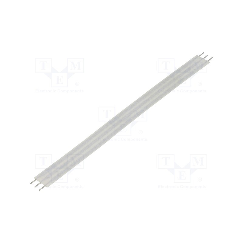 10 pcs : 1447188-2 - Connector: jumper cable, Cable ph: 2.54mm, L: 101.6mm, straight