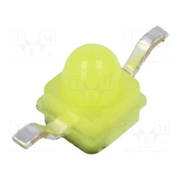 10 pcs : OSW5212411C-TR10 - LED, white, 4200÷5800mcd, 10°, Front: convex, 2.8÷3.6V, 8500-18000K