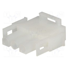 10 pcs : 1-480700-0 - Plug, wire-wire/PCB, male,female, Universal MATE-N-LOK, 6.35mm