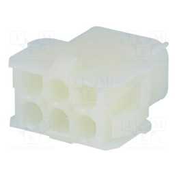 10 pcs : 1-480705-0 - Plug/socket, wire-wire, male,female, Universal MATE-N-LOK, PIN: 6