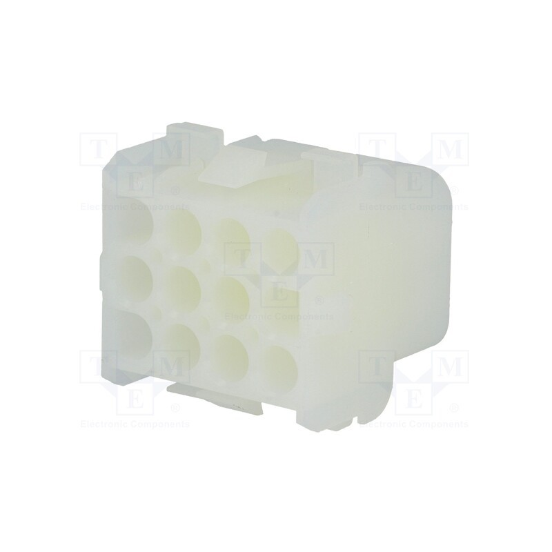 10 pcs : 1-480709-0 - Socket, wire-board, male/female, Universal MATE-N-LOK, 6.35mm