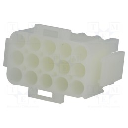 10 pcs : 1-480710-0 - Plug, wire-board, male/female, Universal MATE-N-LOK, 6.35mm, 600V