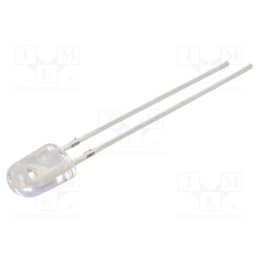 10 pcs : OSO5PA5JA1B - LED, 5.2x3.8mm, orange, 4200÷5800mcd, Front: convex, 2.1÷2.6V, 20mA