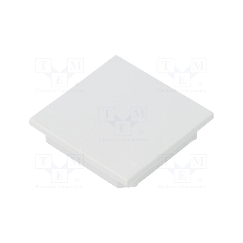 10 set : V4960022 -AS - Cap for LED profiles, grey, 2pcs, ABS, Kind of shutter: C