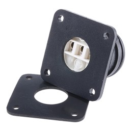1 pcs - 3 Pole IP68 Rating Panel Mount Male IEC Connector Rated At 16A