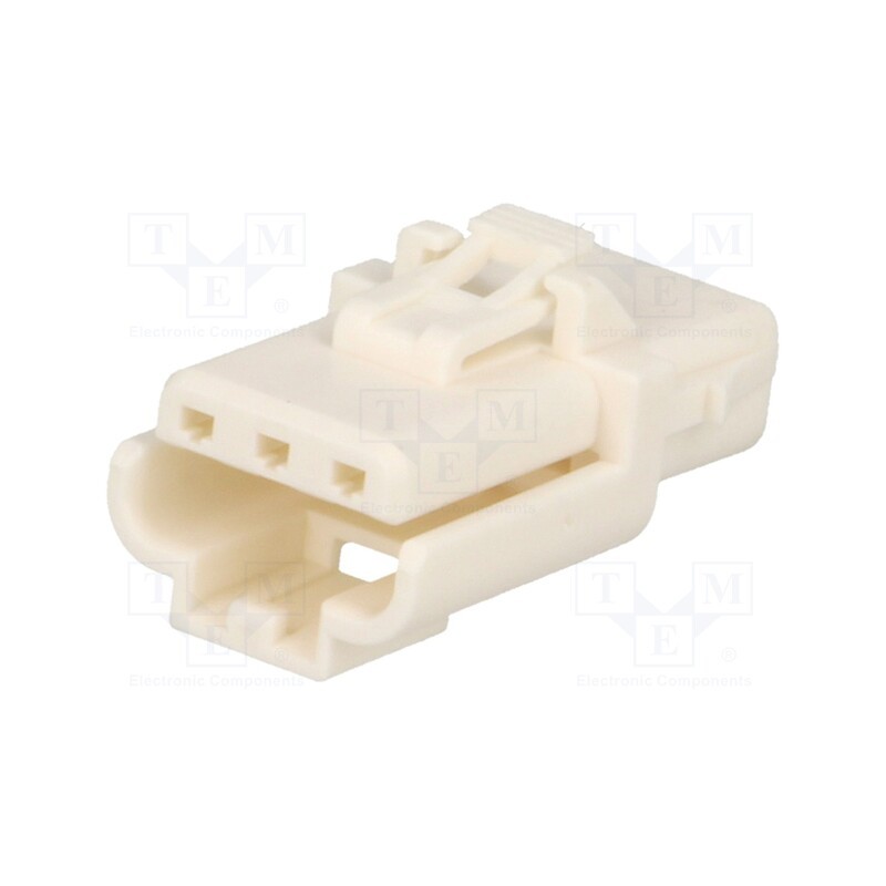 10 pcs : 150201-0003 - Plug, wire-wire, hermaphrodite, Ditto, 3mm, PIN: 3, for cable, 4.8A