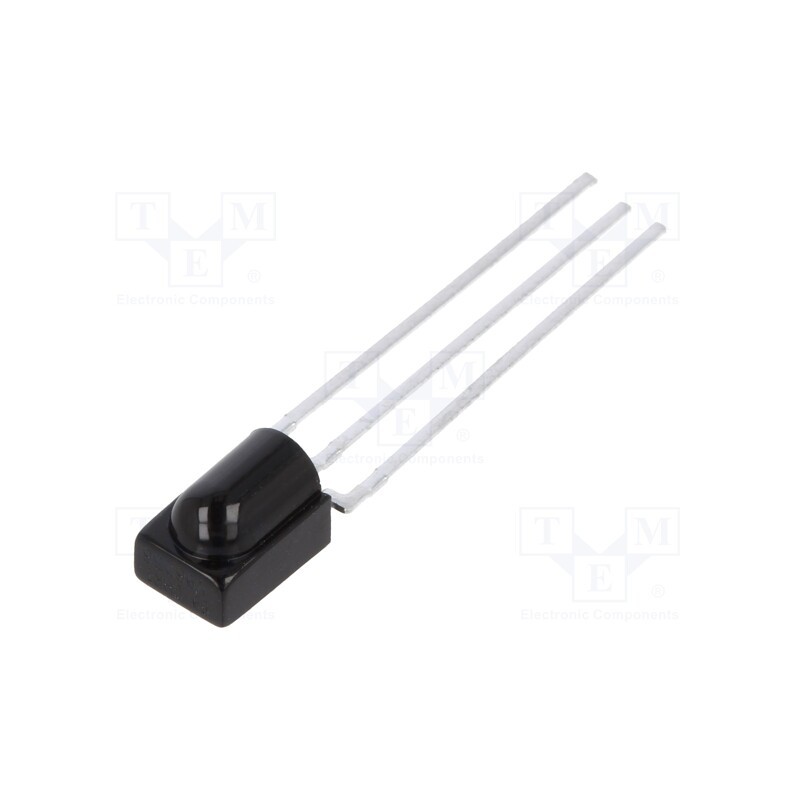 10 pcs : TSOP98238 - Integrated IR receiver, 38kHz, 2÷3.6V, 45°