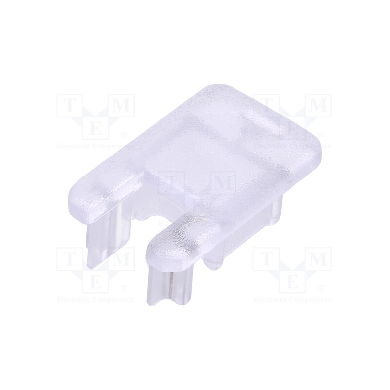 10 set : 70290000 -AS - Cap for LED profiles, transparent, 2pcs, polycarbonate