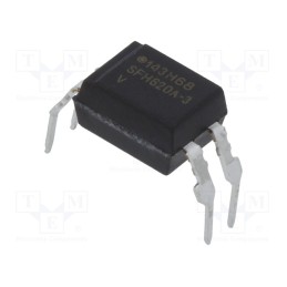 10 pcs : SFH620A-3X006 - Optocoupler, THT, Ch: 1, OUT: transistor, Uinsul: 5.3kV, Uce: 70V