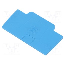 10 pcs : 1514420000 AEP 2C 2.5 BL - End plate, blue, A series