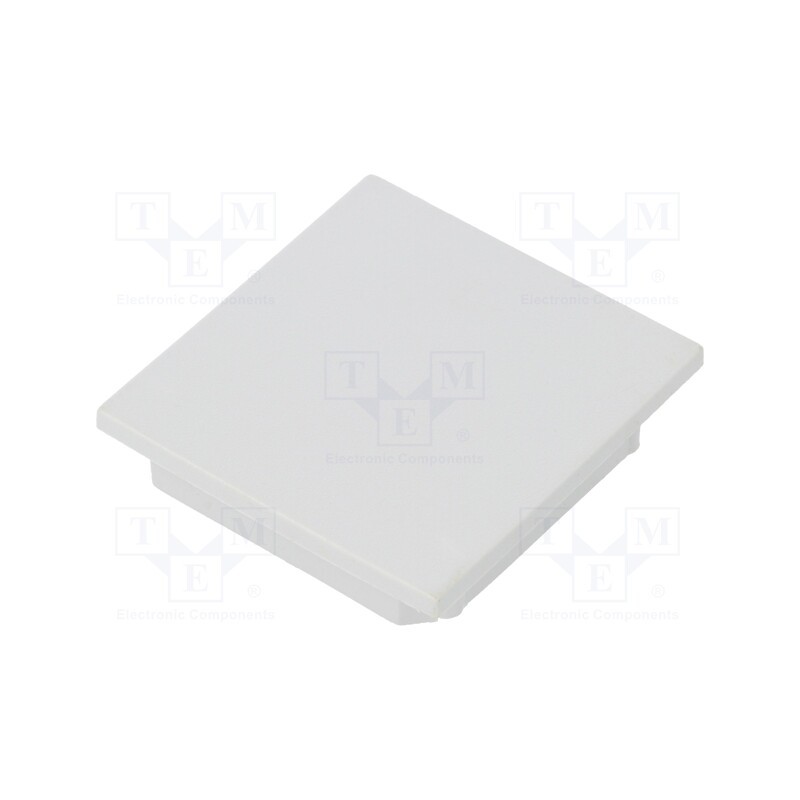 10 set : V4940022 -AS - Cap for LED profiles, grey, 2pcs, ABS, Kind of shutter: A