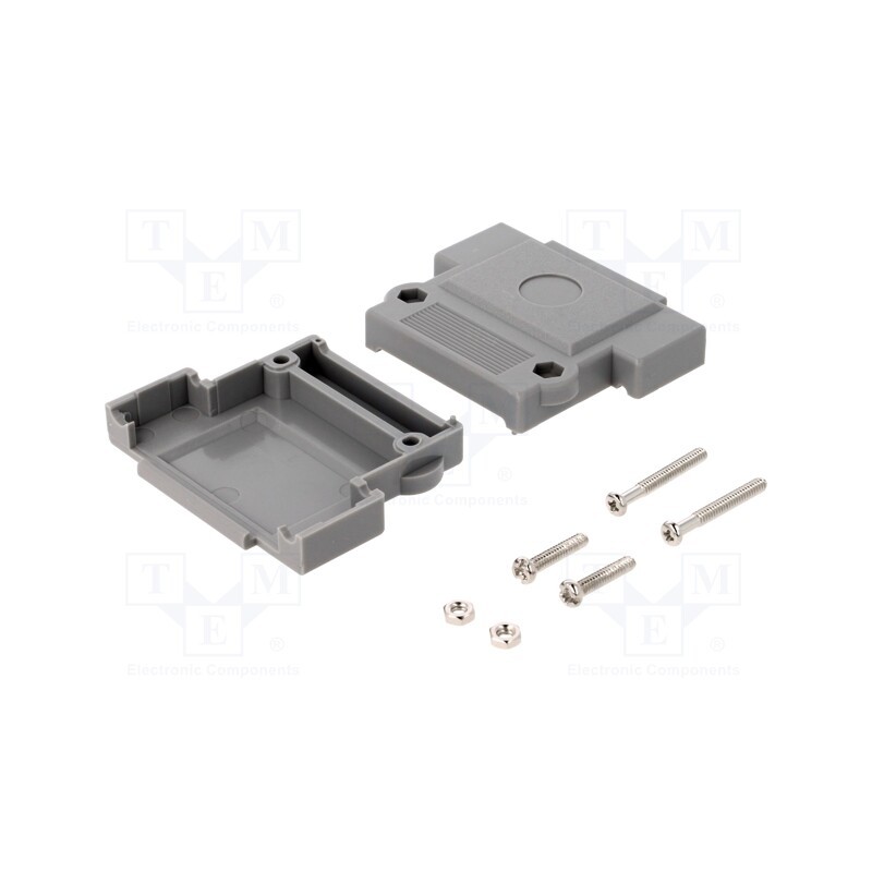 10 pcs : 1520-0101-03 - Enclosure: for D-Sub connectors, straight, Locking: screws