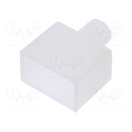 10 pcs : T1018B END CAPS STRAIGHT - Stopper, straight,with hole