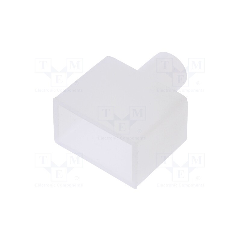 10 pcs : T1018B END CAPS STRAIGHT - Stopper, straight,with hole