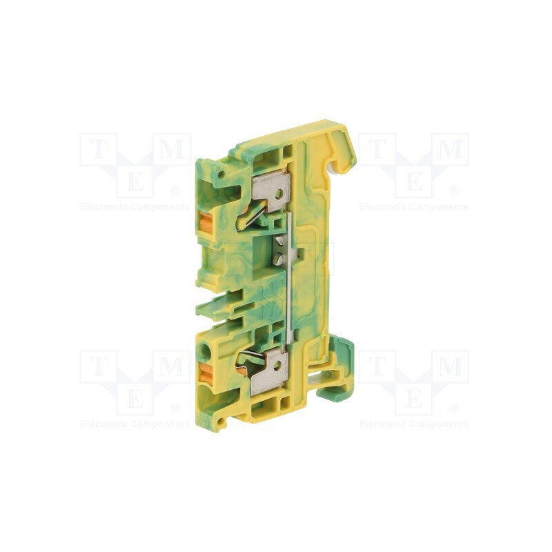 10 pcs : 1521680000 A2C 2.5 PE - Splice terminal: rail, 2.5mm2, ways: 1, terminals: 2, yellow-green