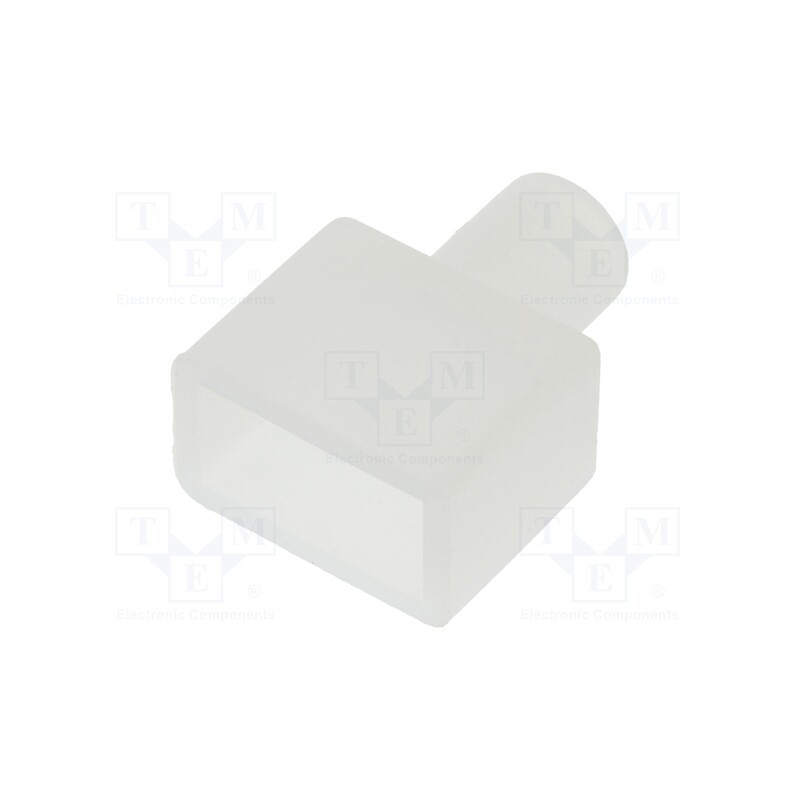 10 pcs : T0612B END CAPS STRAIGHT - Stopper, straight,with hole
