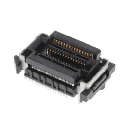 1 pcs - Samtec FS5 Series Vertical Surface Mount PCB Socket, 15-Contact, 2-Row, 0.5mm Pitch, Press-In Termination