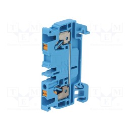 10 pcs : 1521880000 A2C 2.5 BL - Splice terminal: rail, 2.5mm2, ways: 1, terminals: 2, blue, wemid
