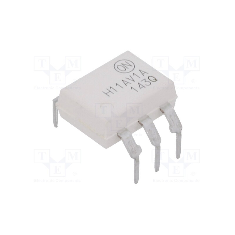 10 pcs : H11AV1AM - Optocoupler, THT, Ch: 1, OUT: transistor, Uinsul: 4.17kV, Uce: 70V