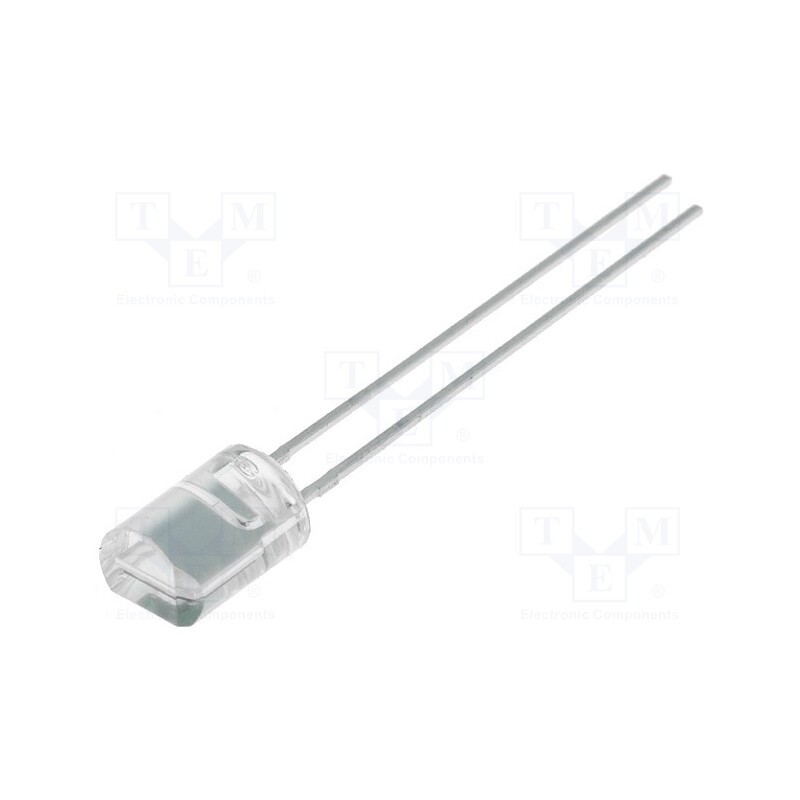 10 pcs : SFH 206 K - PIN IR photodiode, 5mm, THT, 850nm, 400÷1100nm, 60°, 2nA, flat