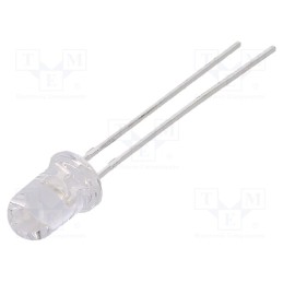10 pcs : LL-504PGC2E-G5-1AC - LED, 5mm, green, 5000÷6000mcd, 20°, Front: convex, 3.6÷4V