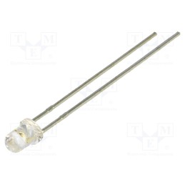 10 pcs : LL-304PGC2E-G4-1BC - LED, 3mm, green, 10000mcd, 20°, Front: convex, 2.8÷4V, No.of term: 2