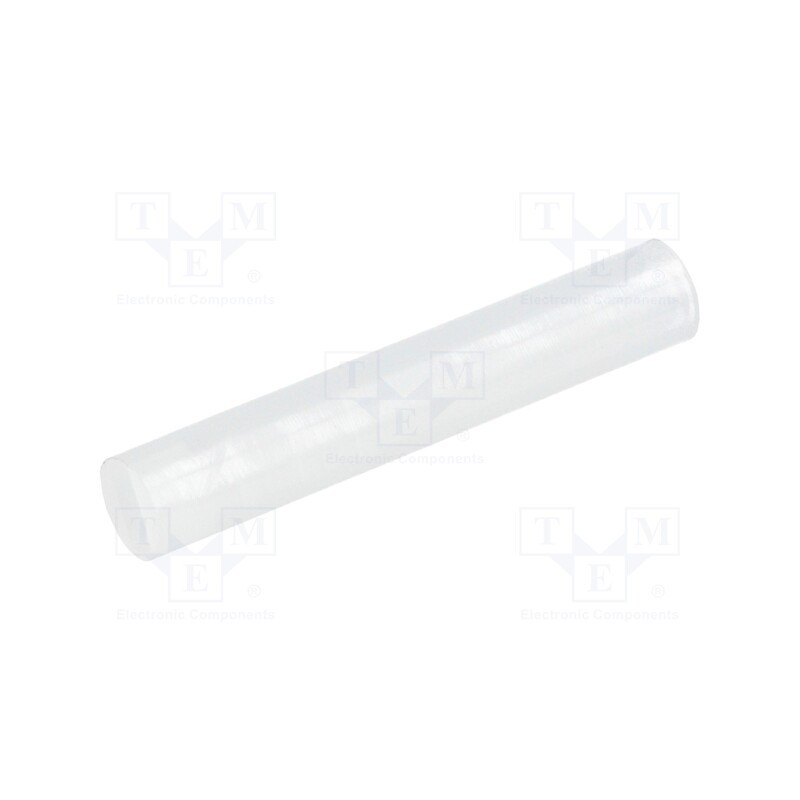 100 pcs : FIX-LEDS-23.5 - Spacer sleeve, LED, Øout: 4mm, ØLED: 3mm, L: 23.5mm, natural, UL94V-2