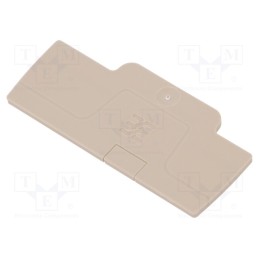 10 pcs : 1552620000 AEP 3C 1.5 - End plate, colourless, A series