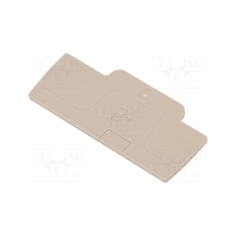 10 pcs : 1552620000 AEP 3C 1.5 - End plate, colourless, A series
