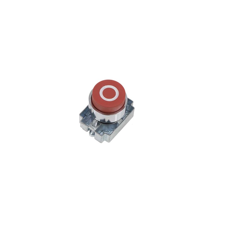 1 pcs - RS PRO Red Momentary Push Button Head, 22mm Cutout, IP65