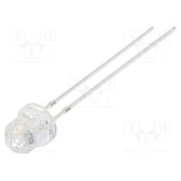 10 pcs : OST1MAEDD1A - LED, 4.85mm, RGB, blinking, 3.8÷5V, 20mA, Lens: transparent