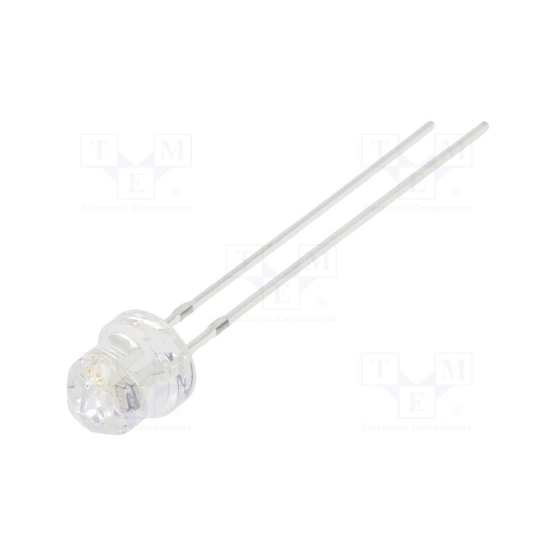 10 pcs : OST1MAEDD1A - LED, 4.85mm, RGB, blinking, 3.8÷5V, 20mA, Lens: transparent