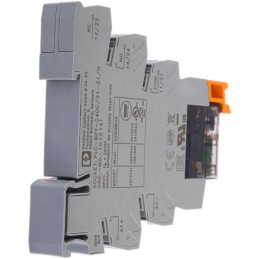 1 pcs - Phoenix Contact PLC-RPT- 24DC/21-21AU/MS Series Interface Relay, DIN Rail Mount, 24V dc Coil, DPDT, 2-Pole