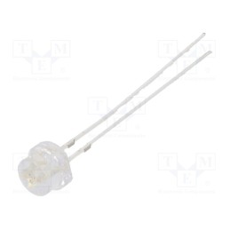 10 pcs : OSV2YL56A1A - LED, UV, 100°, 20mA, P: 114mW, 370÷380nm, 3÷3.8VDC, THT