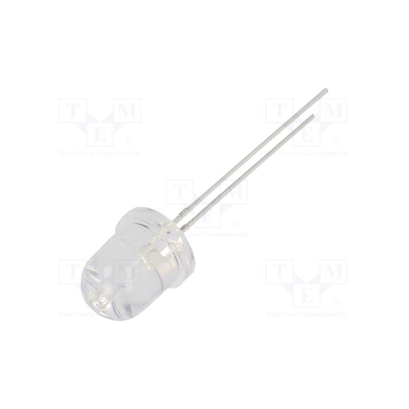 10 pcs : OSV1YL8131A - LED, UV, 30°, 20mA, P: 114mW, 360÷370nm, 3÷3.8VDC, THT