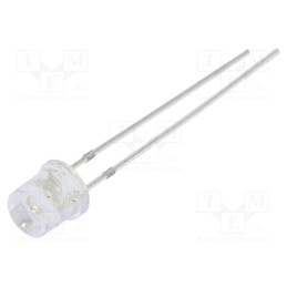 10 pcs : OSV1YL57E1A - LED, UV, 140°, 20mA, P: 114mW, 360÷370nm, 3÷3.8VDC, THT