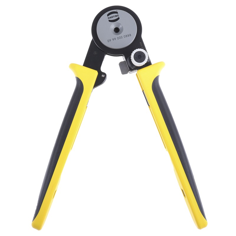 1 pcs - HARTING Han-Yellock Hand Crimp Tool for Han C Connector Contacts, Han D Connector Contacts, Han E Connector Contacts,