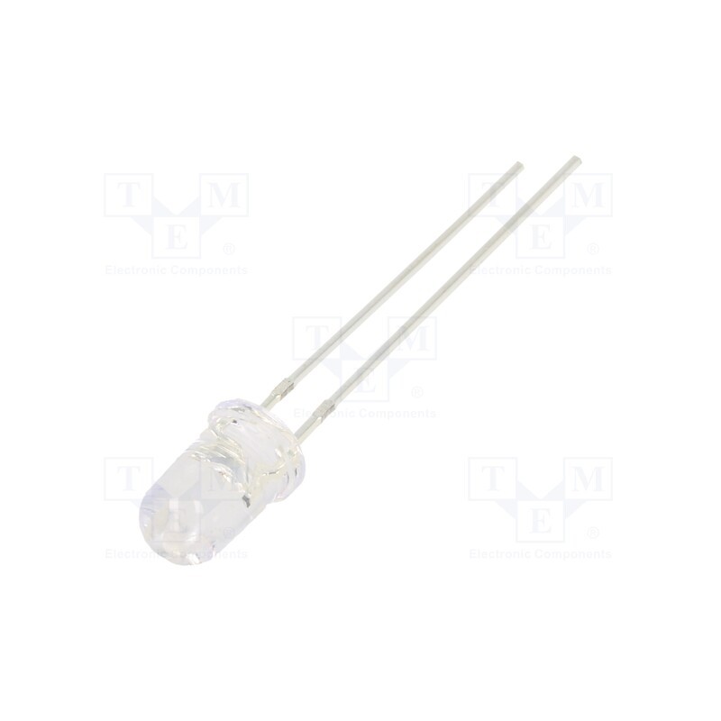 10 pcs : OSV3SL5111A-VVLED - LED, UV, 15°, 7.5÷13mA, P: 208mW, λd: 380÷390nm, 3÷13VDC, THT