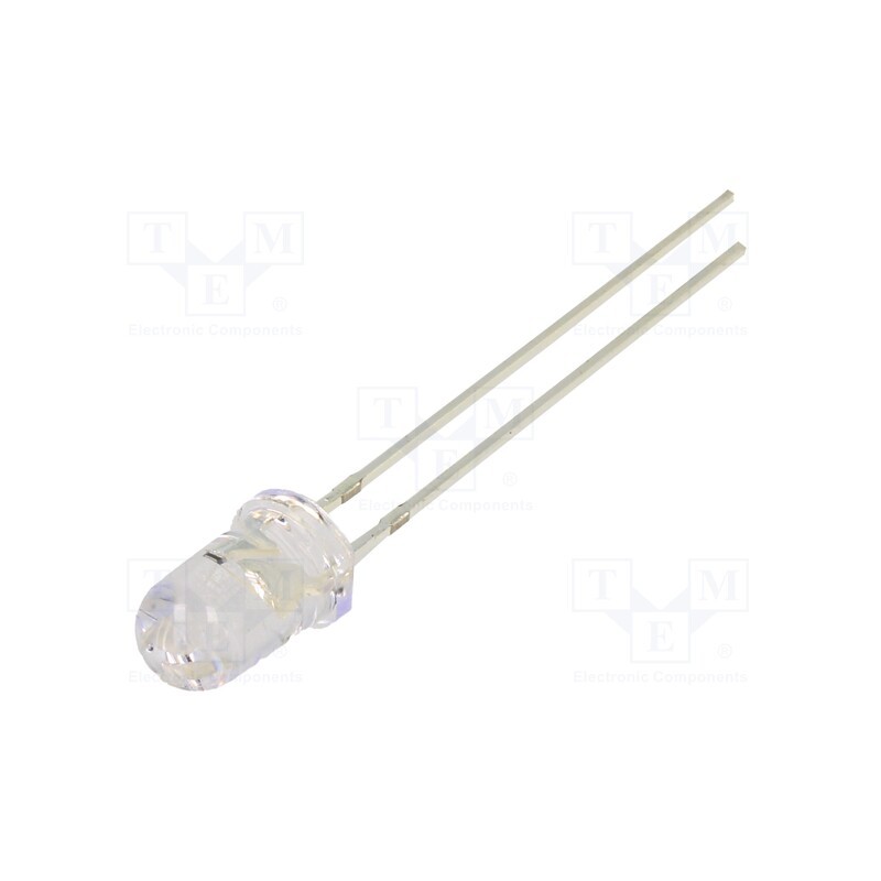 10 pcs : OSV1YL5111A-VVLED - LED, UV, 15°, 7.5÷13mA, P: 208mW, λd: 360÷370nm, 3÷13VDC, THT
