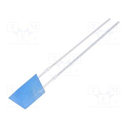 10 pcs : OSB5SA7ZE4B - LED, blue, 150÷220mcd, 140°, Front: flat, 2.9÷3.4V, 5.35x5.35x7mm
